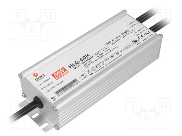 MEAN WELL HLG-60H-36B - Power supply: switched-mode