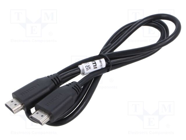 HDMI TO HDMI CABLE 1M BLACK 789-21051001 HDMI TO HDMI CABLE 1M BLACK 789-21051001