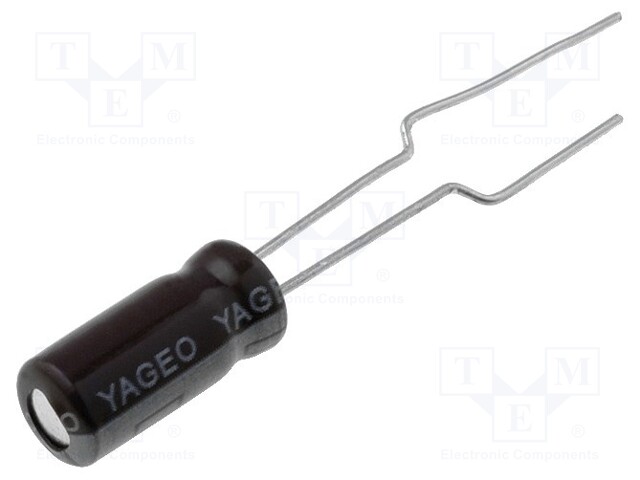 YAGEO SE025M1000A5S-1019 - Capacitor: electrolytic