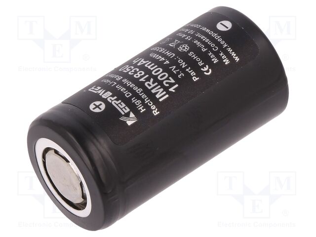 IMR18350 HIGH DRAIN 1200MAH IMR18350 HIGH DRAIN 1200MAH