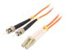 CFO-LCST-OM2-10M | Patch cord a fibra ottica; OM2; LC/UPC,ST/UPC; 10m; arancione