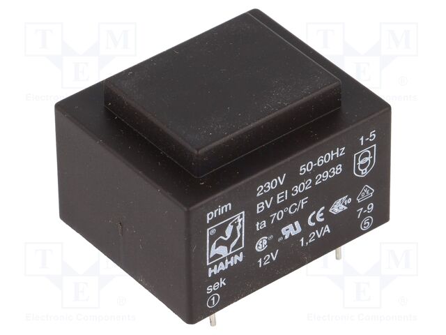 BV EI 302 2938 BV EI 302 2938