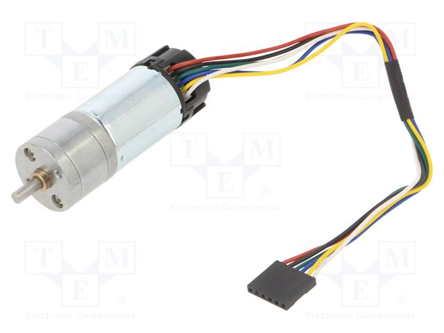 34:1 METAL GEARMOTOR 25DX67L LP 6V 48 CP 34:1 METAL GEARMOTOR 25DX67L LP 6V 48 CP