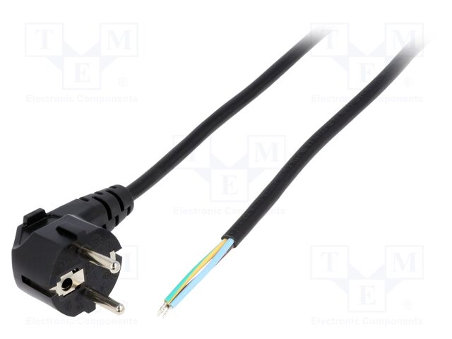 LT-322 H05VV-F 3X0.75 BLK 2M END RO LT-322 H05VV-F 3X0.75 BLK 2M END RO