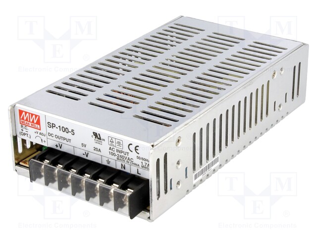 MEAN WELL SP-100-5 - Power supply: switched-mode