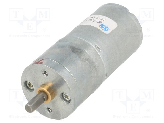 99:1 METAL GEARMOTOR 25DX54L MM LP 6V 99:1 METAL GEARMOTOR 25DX54L MM LP 6V