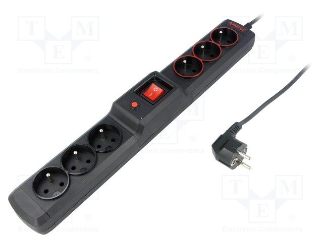 ARMAC M33/25/CZ - Plug socket strip: protective