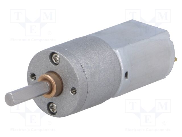 125:1 METAL GEARMOTOR 20DX44L MM 6V CB 125:1 METAL GEARMOTOR 20DX44L MM 6V CB
