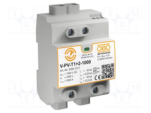 V-PV-T1+2-1000 V-PV-T1+2-1000