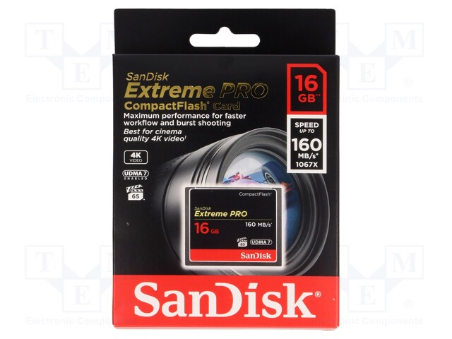 SANDISK SDCFXPS-016G-X46 - Memory card