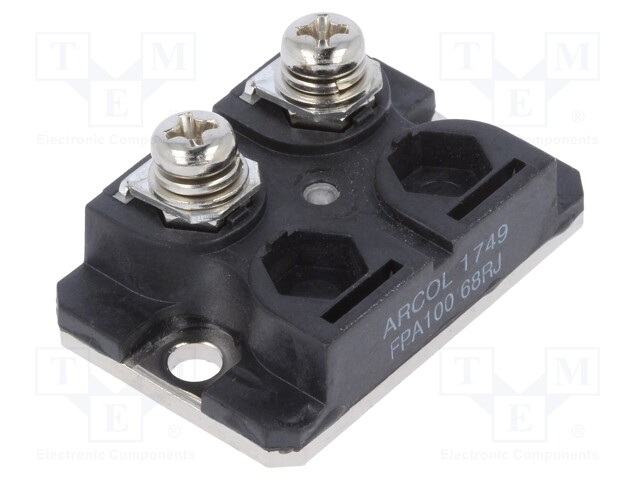 ARCOL FPA100 68R J - Resistor: thick film