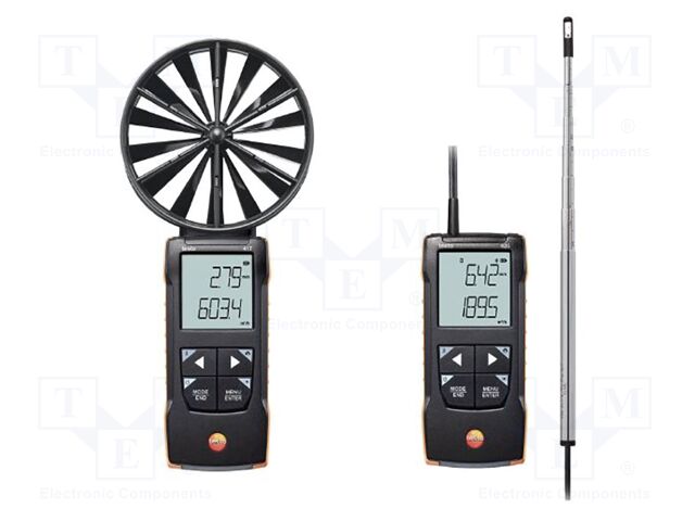 TESTO 417 + TESTO 425 (ZESTAW WENTYL.) TESTO 417 + TESTO 425 (ZESTAW WENTYL.)