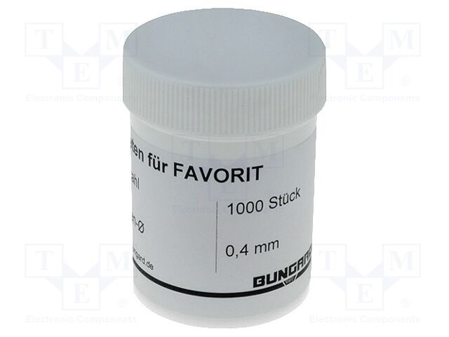 1000 RIVETS 0.4MM 1000 RIVETS 0.4MM