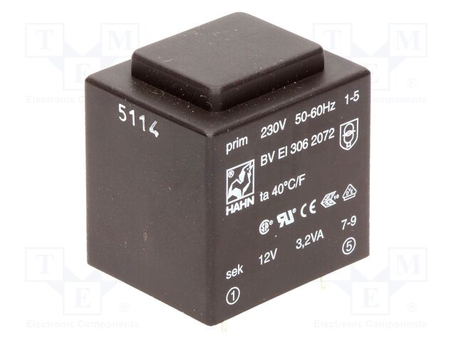 BV EI 306 2072 BV EI 306 2072