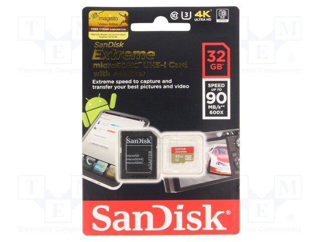 SANDISK SDSQXNE-032G-GN6MA - Memory card