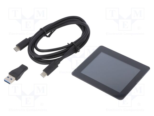 MIKROMEDIA 3 FOR STM32F4 CAP FPI W BEZEL MIKROMEDIA 3 FOR STM32F4 CAP FPI W BEZEL