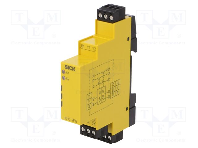 UE10-2FG3D0 SICK - Module: extension | UE10-2FG; IN: 2; OUT: 3; for DIN ...