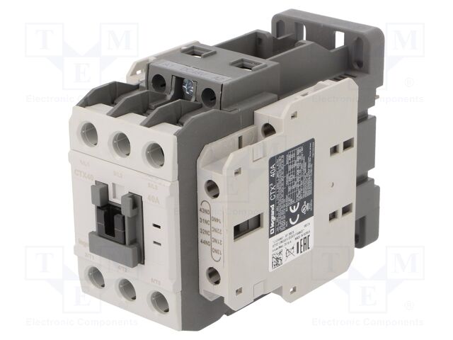 CTX3 3P 40A 2NO2NC 48V DC CTX3 3P 40A 2NO2NC 48V DC