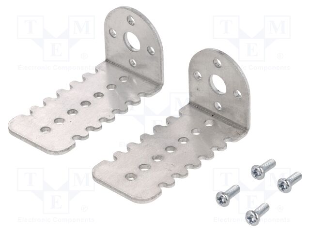 25D MM METAL GEARMOTOR BRACKET PAIR 25D MM METAL GEARMOTOR BRACKET PAIR