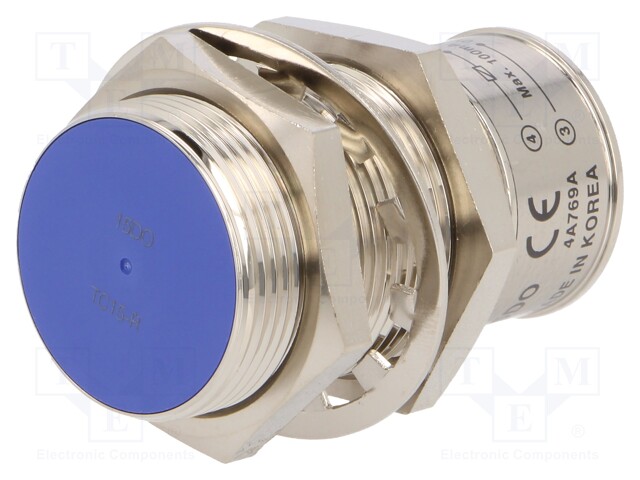 PRDCMT30-15DO AUTONICS - Sensor: inductive | Output conf: 2-wire NO;  0÷15mm; 10÷30VDC; M30 | TME - Electronic components