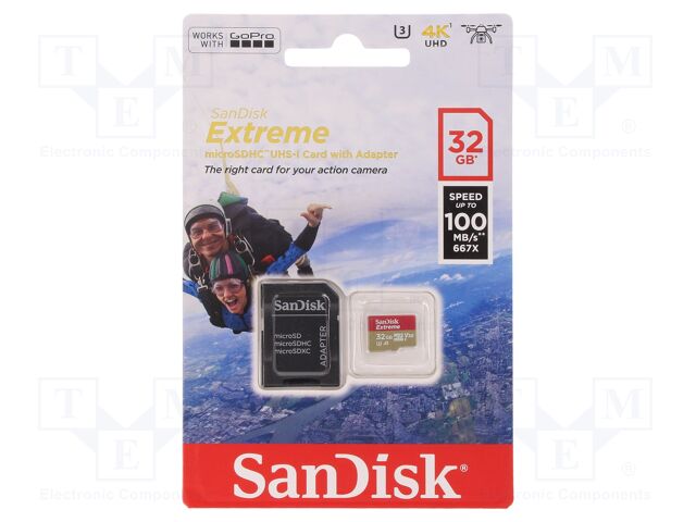 SANDISK SDSQXAF-032G-GN6AA - Carte mémoire