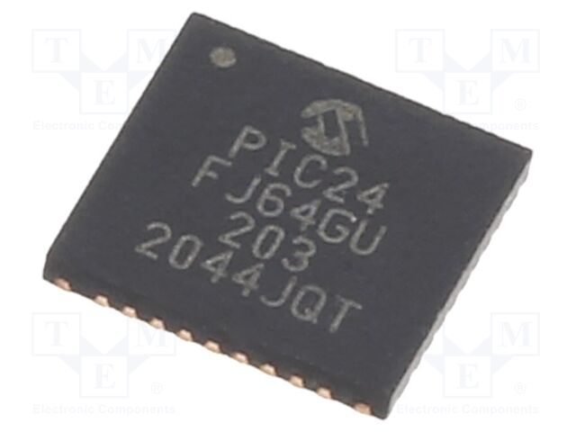 PIC24FJ64GU203-I/M5 PIC24FJ64GU203-I/M5