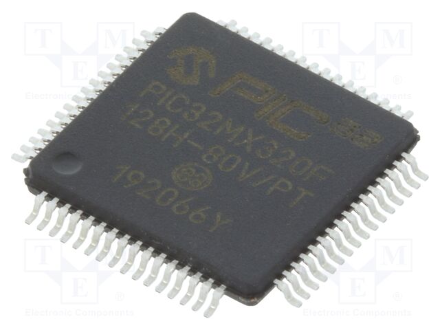PIC32MX320F128H-80V/PT PIC32MX320F128H-80V/PT