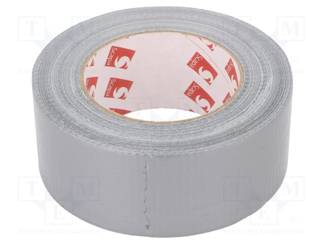 TAŚMA 3159 48MM/50M SREBRNA TKANINOWA TAŚMA 3159 48MM/50M SREBRNA TKANINOWA
