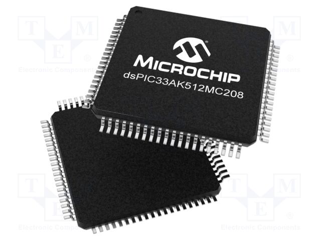 DSPIC33AK512MC208T-I/PT DSPIC33AK512MC208T-I/PT