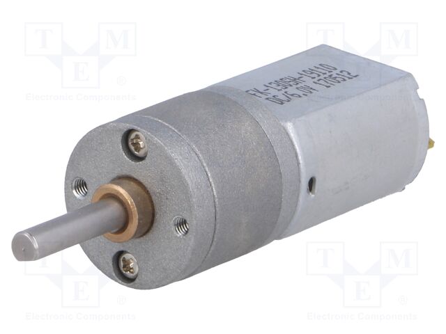 195:1 METAL GEARMOTOR 20DX44L MM 6V CB 195:1 METAL GEARMOTOR 20DX44L MM 6V CB