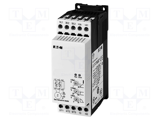 DS7-342SX007N0-N EATON ELECTRIC - Modul: Softstart, UStrom: 200÷480VAC;  für DIN-Schiene; 3kW; 7A
