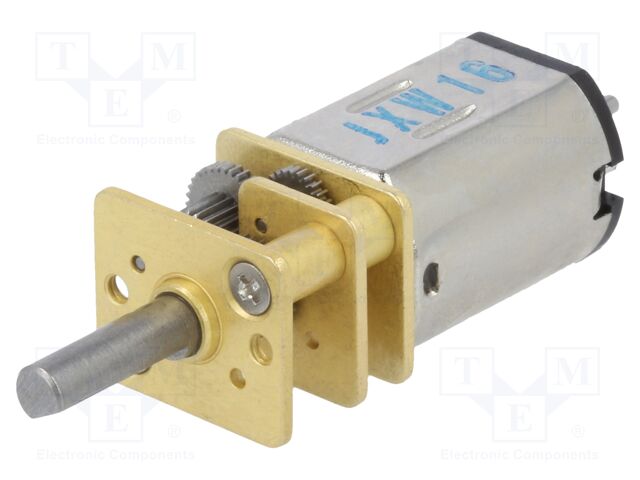 15:1 MICRO METAL GEARMOTOR MP 6V EXT.MOT