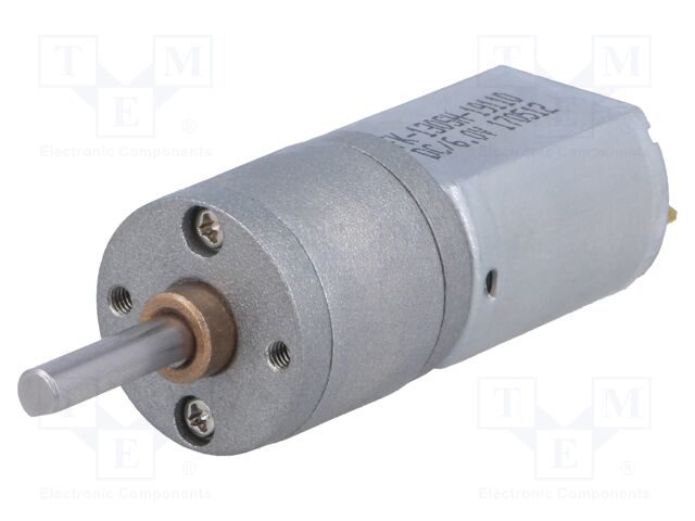 391:1 METAL GEARMOTOR 20DX46L MM 6V CB 391:1 METAL GEARMOTOR 20DX46L MM 6V CB