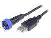 thumbnail 01 BULGIN PX0441/2M00 - Transition: adapter cable