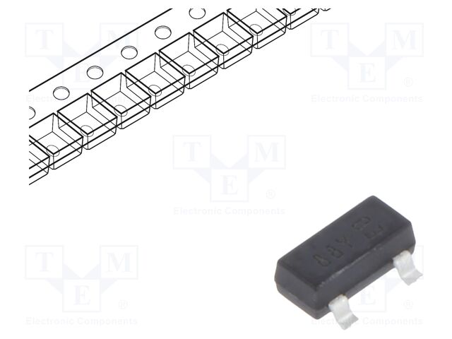 STMicroelectronics BAT54SFILMY - Diode: Schottky switching