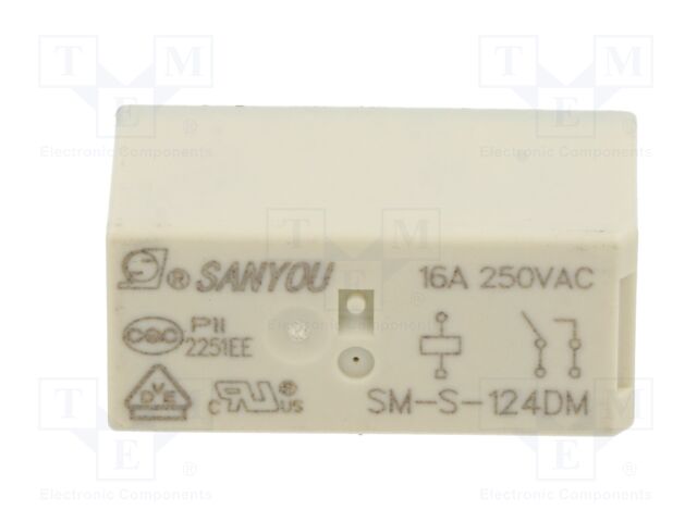 Relé SPST-NO: Icontactos electromagnéticos máx.: 16A Ucoil: 24VDC - Imagen 10 de 50