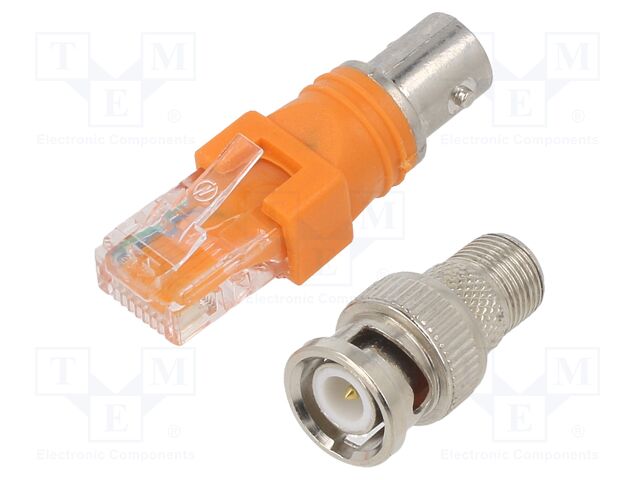 ADAPTOR RJ45-COAX ADAPTOR RJ45-COAX