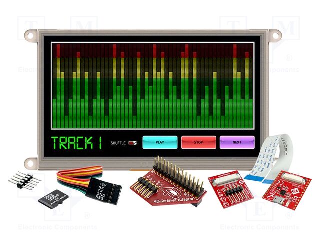 4D Systems SK-GEN4-70DT-PI - Dev.kit: with display