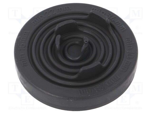 T-RGDM40 RAL 9005 UL94V-0 T-RGDM40 RAL 9005 UL94V-0