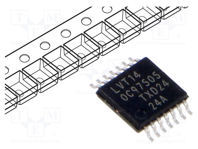 74LVT14PW,118 74LVT14PW,118