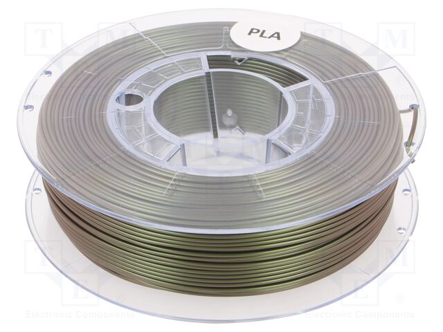 PLA 1,75 GREEN METALLIC SOLO 0,33