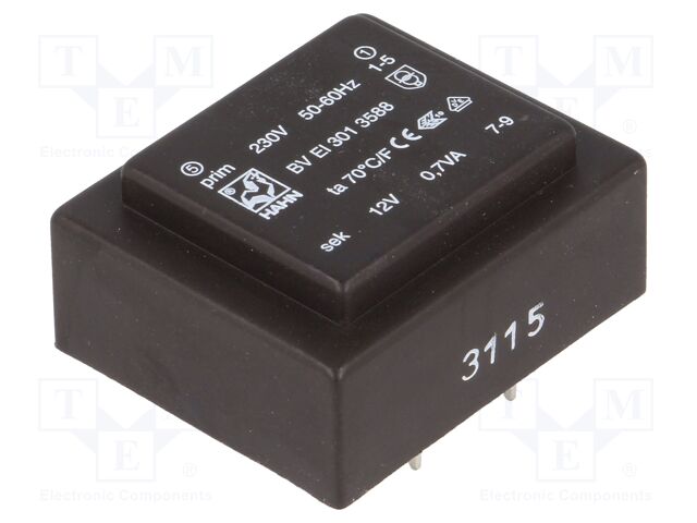 BV EI 301 3588 BV EI 301 3588