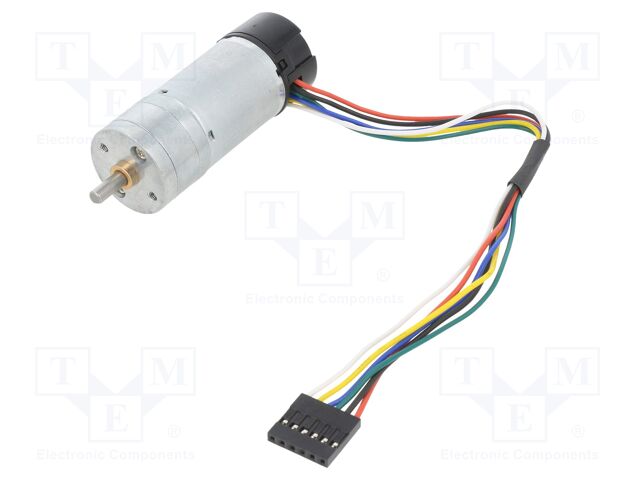 4.4:1 METAL GEARMOTOR 25DX63L LP 6V 48 C 4.4:1 METAL GEARMOTOR 25DX63L LP 6V 48 C