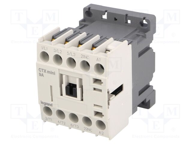 CTX3 MINI 3P 9A 1NC 230VAC