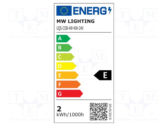 UQS-COB-4W-NW-24V-5M UQS-COB-4W-NW-24V-5M