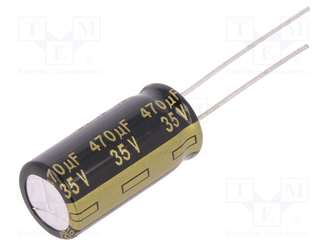PANASONIC EEUFM1V471 - Capacitor: electrolytic