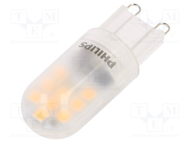 Do konto bjerg 8718696713921 PHILIPS - LED lamp | warm white; G9; 230VAC; 204lm; P: 1.9W;  2700K; CRImin: 80; 71392100 | TME - Electronic components (WFS)