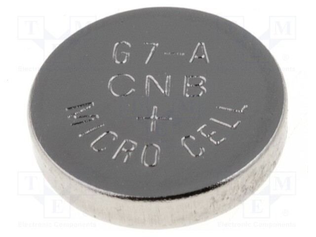 BAT-AG7/C CAMELION Pila: alcalina | 1,5V; AG7,de botón; Ø9,5x2,6mm | TME - Elektroniikka komponentit (WFS)