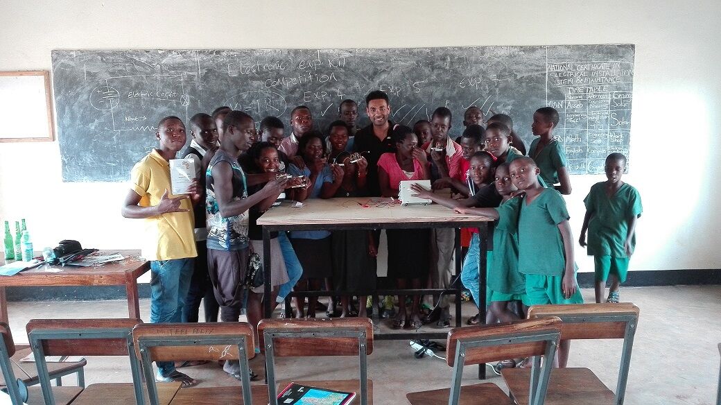 TME Education visits St John Paul II Technical Institute in Kakooge, Uganda.