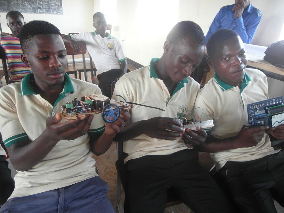 TME Education training at St. John Paul II Technical Institute in Kakooge